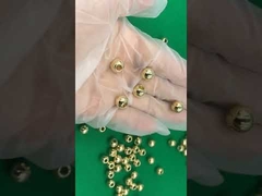 관통 구멍이 있는 강철 공